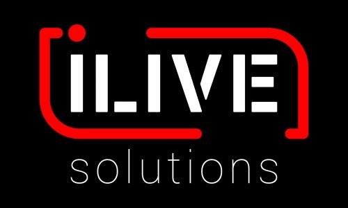 ILIVE Solutions - Logo ZWART